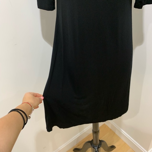 Cupio Black stretch dress Sz Small - Picture 6 of 6